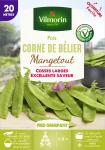 Légumes Secs - Pois Mangetout Corne de Bélier - 20 m - PACKAGING_RECTO